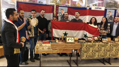 افتتاح أيام الثقافة السورية في جامعة الصداقة بين الشعوب في العاصمة الروسية موسكو (صور)