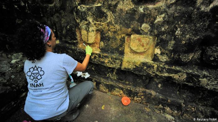 اكتشاف قصر قديم لحضارة المايا في المكسيك