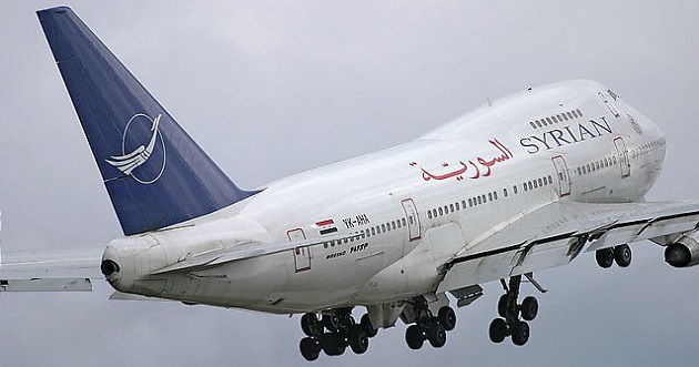 "السورية للطيران" لا يمكن توقيف حركة المطارات بسبب الكورونا