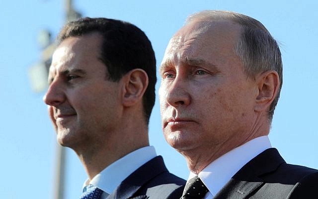 بوتين يبلغ الرئيس الأسد بفحوى الاتفاق مع تركيا في اتصال هاتفي والرئيس الأسد يعرب عن ارتياحه للاتفاق
