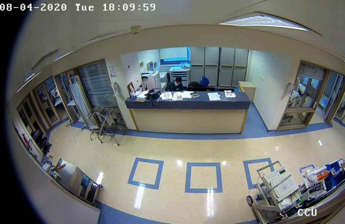 لقطات مؤلمة من مستشفى “سان جورج” لحظة وقوع انفجار بيروت (فيديو)