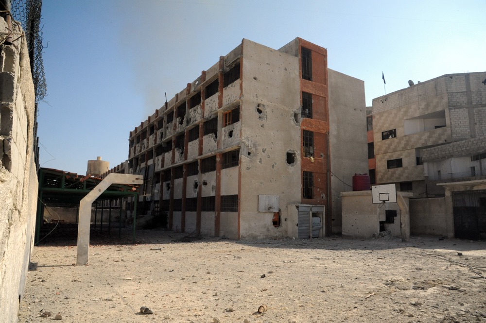 "بناء حماة" تأهيل 6 مدارس متضررة من الإرهاب بريف إدلب