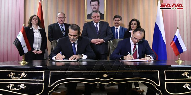 وزارتا التربية السورية والروسية توقعان اتفاقاً للتعاون في التعليم الثانوي العام والمهني