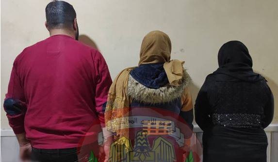 القبض على عصابة سرقة في حلب تقودها امرأة