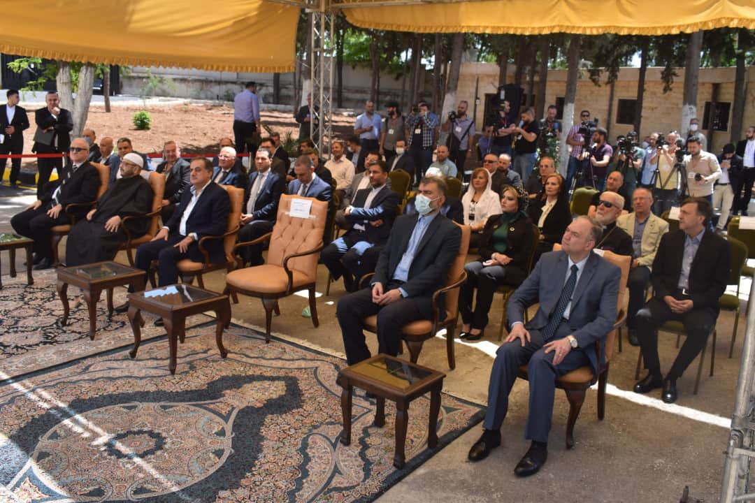 افتتاح القنصلية العامة للجمهورية الاسلامية الايرانية في حلب  .