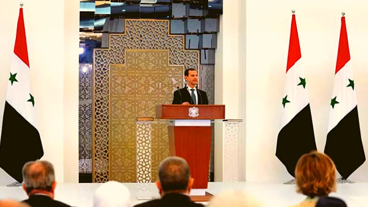 الرئيس بشار الأسد يلقي خطاب القسم بعد أدائه اليمين رئيساً للجمهورية العربية السورية (فيديو)