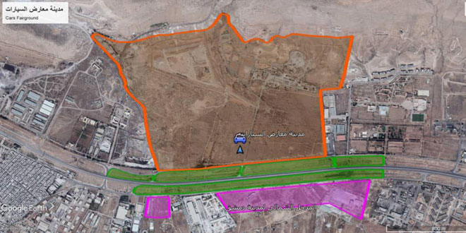 مشروع مدينة معارض السيارات في منطقة الدوير لا يزال حبراً على ورق