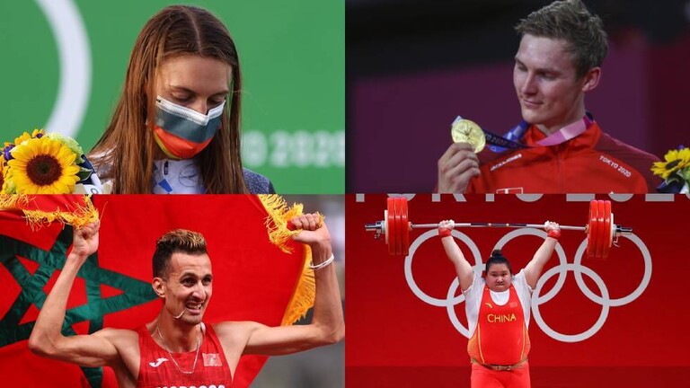 حصيلة ميداليات أولمبياد "طوكيو 2020" بعد منافسات أمس الاثنين.. بينها ذهبية عربية