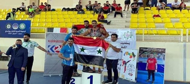 13 ميدالية لسورية في بطولة المنتخبات والأندية العربية للكيك بوكسينغ