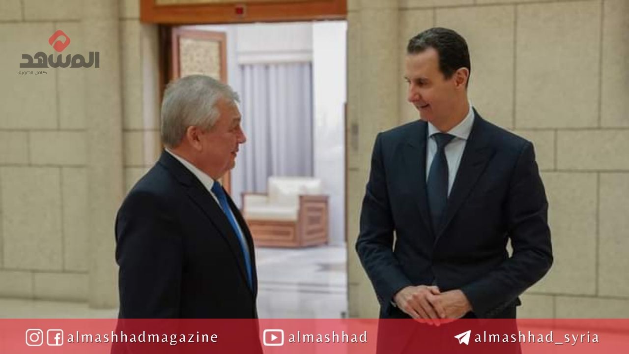 الرئيس الأسد يستقبل اليوم ألكسندر لافرنتييف المبعوث الخاص للرئيس الروسي فلاديمير بوتين والوفد المرافق له