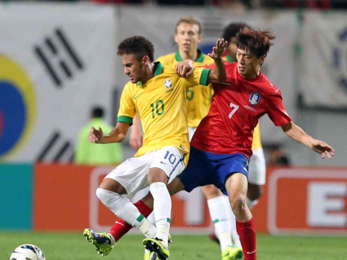 نيمار يقود البرازيل لاكتساح كوريا الجنوبية ودياً
