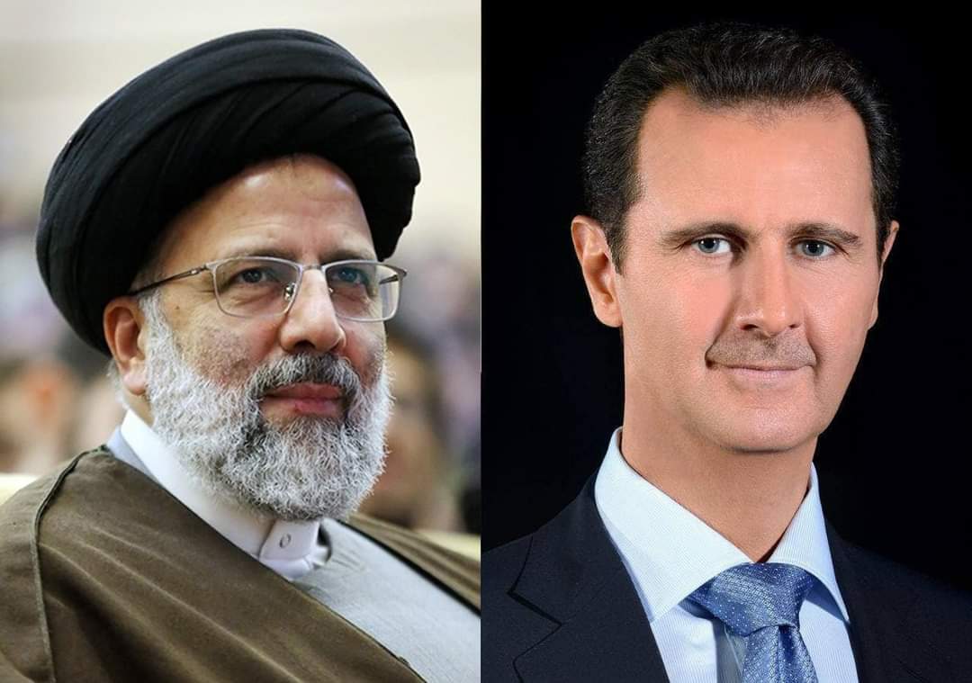 الرئيس بشار الأسد والرئيس الإيراني يتبادلان التهاني بحلول عيد الأضحى المبارك