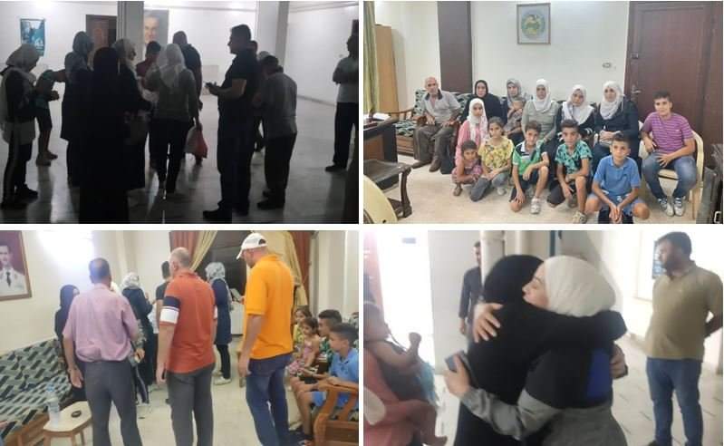 وزارة الداخلية تعلن تحرير النساء والاطفال الذين تعرضوا للخطف في ريف حمص الغربي