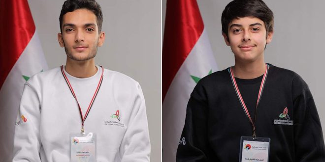 ميداليتان برونزيتان لسورية في الأولمبياد العالمي للمعلوماتية