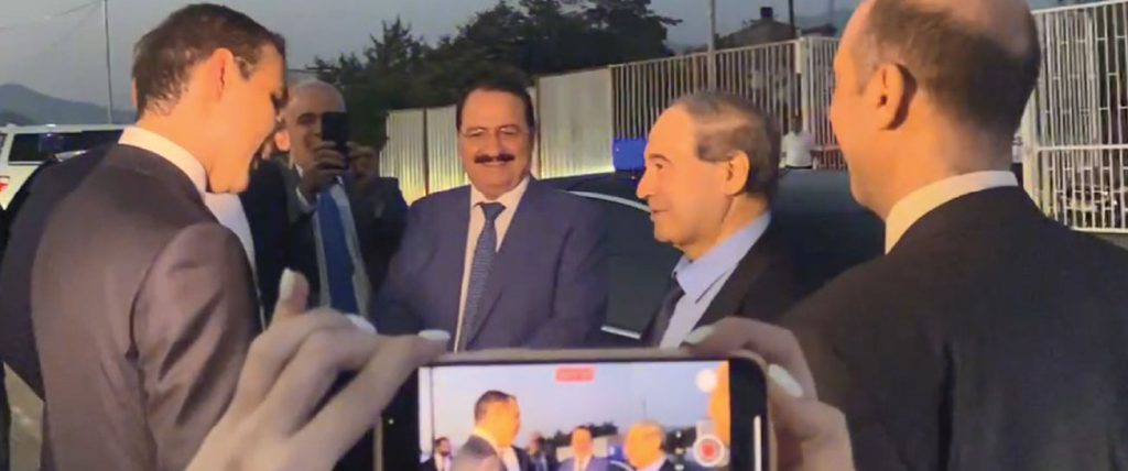 وزير الخارجية السوري يبدأ زيارة رسمية إلى جمهورية أبخازيا ويلتقي الرئيس بزانيا اليوم