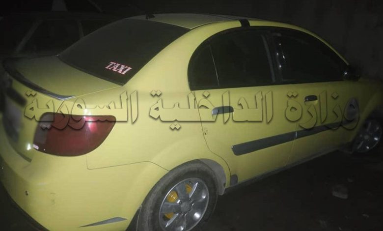 القبض على سارق سيارات في دمشق واسترداد سيارة مسروقة