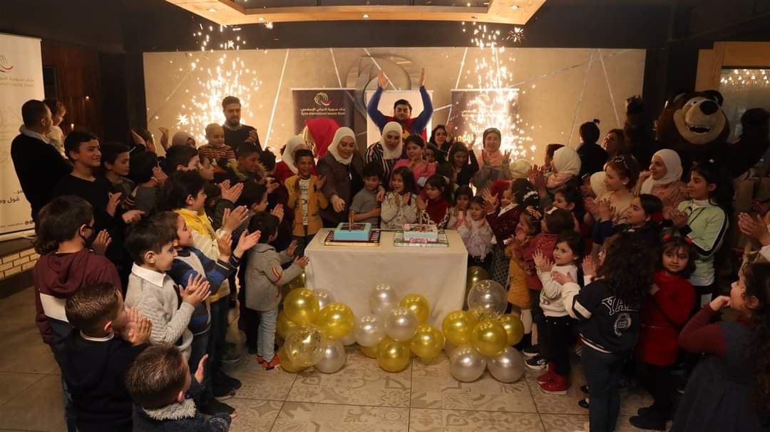 بمناسبة اليوم العالمي لسرطان الأطفال بنك سورية الدولي الإسلامي يقيم نشاطاً ترفيهياً لأطفال مرضى السرطان في جمعية بسمة
