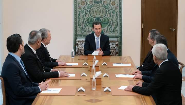 الوزراء الجدد يؤدون اليمين الدستورية أمام الرئيس الأسد