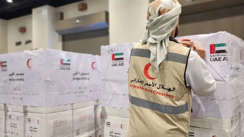بعد 70 يوماً.. الدعم الإماراتي  بلغ 11117 طناً من المساعدات للمتضررين في سورية