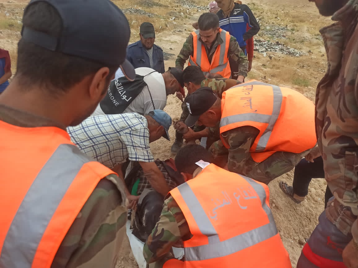 وفيتان و تسع إصابات في حادثين مروريين منفصلين بدير الزور