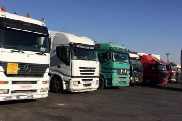 مسؤول أردني " للمشهد" : الخلاف حول الرسوم التي يتقاضاها الأردن  من الشاحنات السورية سببه اتفاقية الجامعة العربية