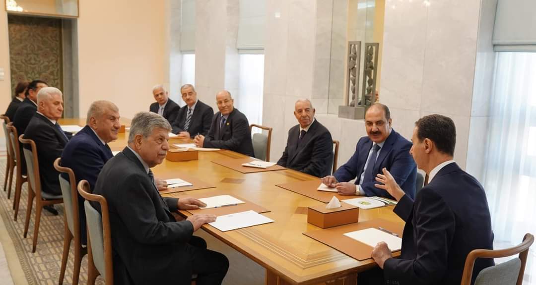 الرئيس الأسد يلتقي أعضاء اللجنة العليا للإشراف على انتخابات البعث: الاستقلالية التامة والتطبيق الصارم لقرارات اللجنة المركزية